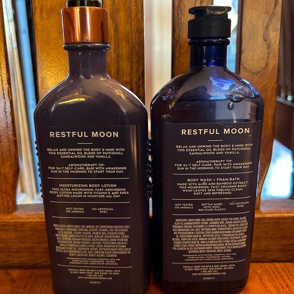 Bath & Body Works Restful Moon Body Wash & Body Lotion NEW! - Picture 4 of 6